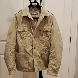 NWT Aspesi Tan Outerwear Size L. Thermal Insulated